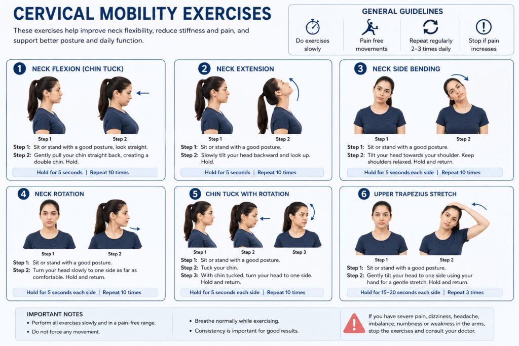 Cervical Mobility Exercises
