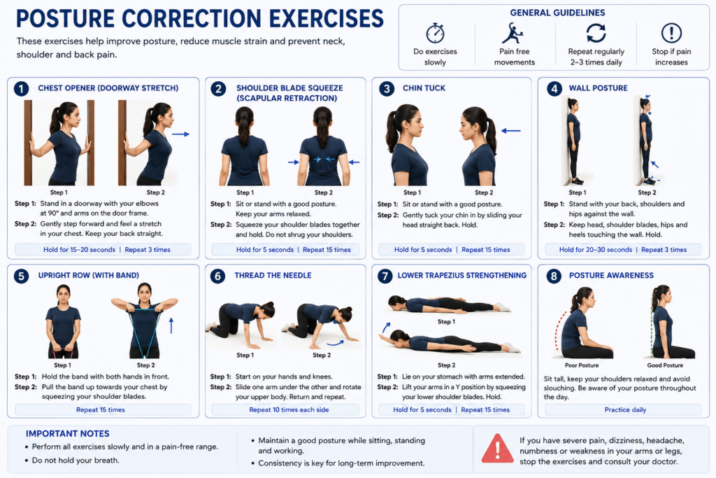 Posture Correction Exercises
